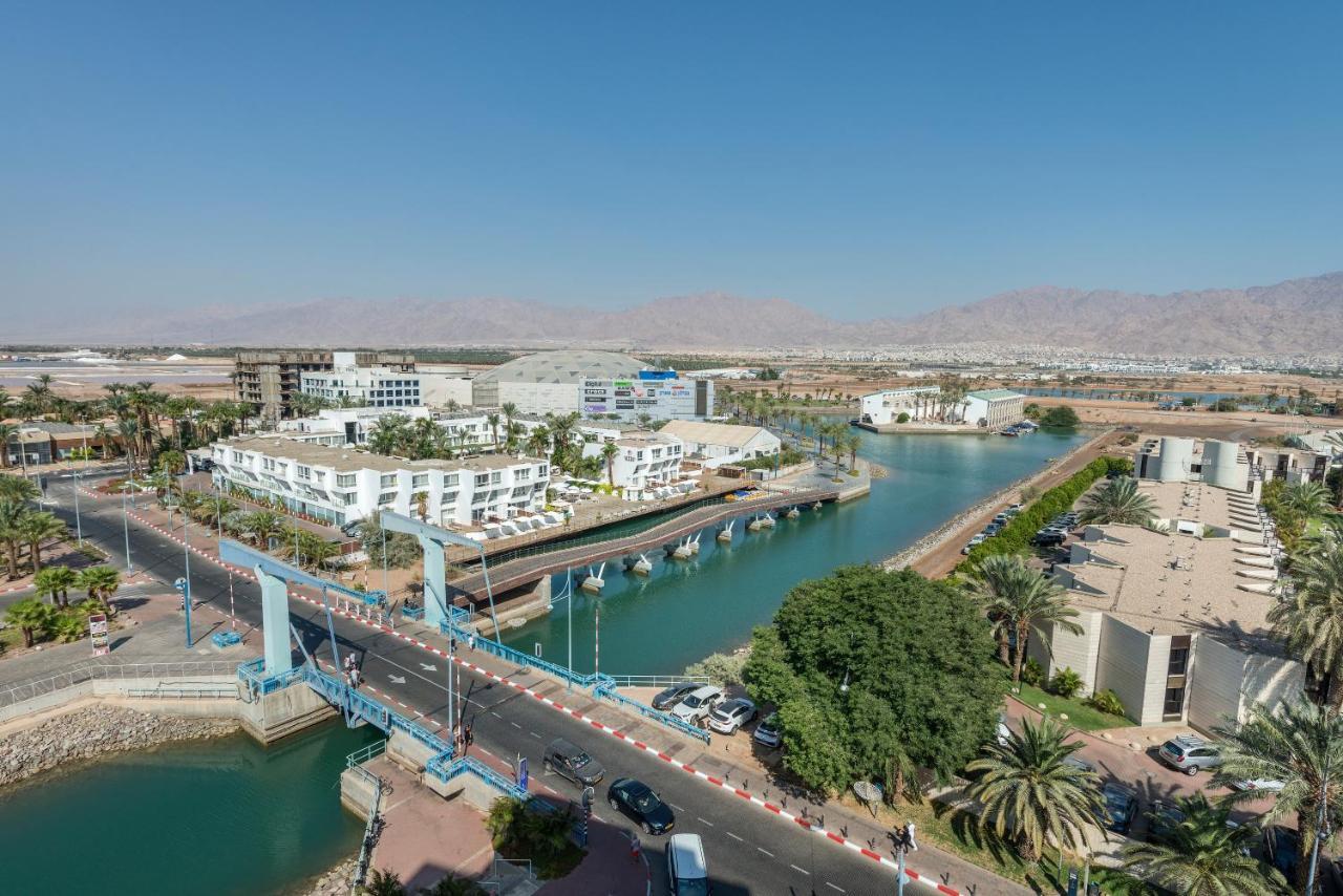 King Solomon By Isrotel Collection Eilat Kültér fotó Aerial view of the marina