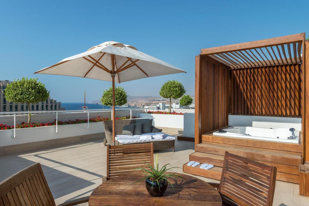 King Solomon By Isrotel Collection Eilat Kültér fotó Rooftop pool at the West End